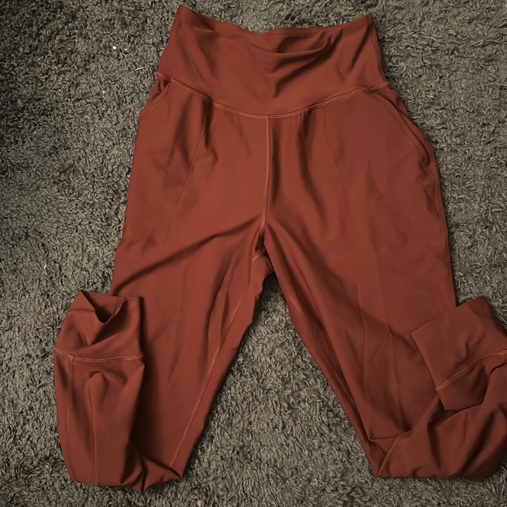 Old Nacy Athletic Joggers Burnt Orange